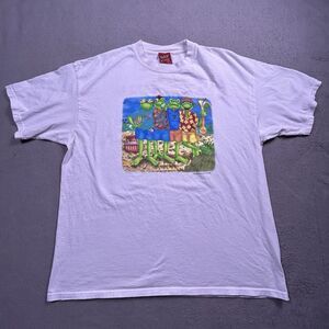 Vintage Y2K Señor‎ Frog's T-Shirt Men's XXL Nassau Bahamas Beach Graphic Tee